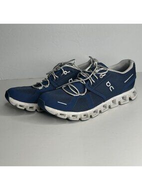 On Cloud Shoes Womens Size 8.5 Blue Mesh CloudTec Running Sneakers Athletic